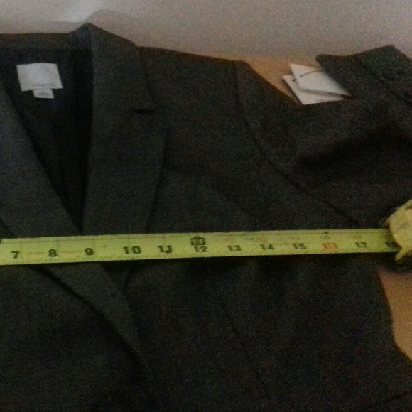 Halogen Pleat Peplum Suit Jacket, Size 8 - Picture 7 of 8